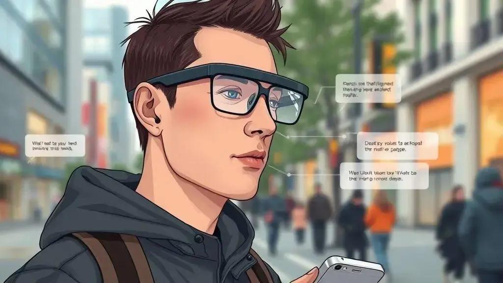 Apple Glasses: uma nova abordagem da Apple para a realidade aumentada. Apple Glasses: uma nova abordagem da Apple para a realidade aumentada.