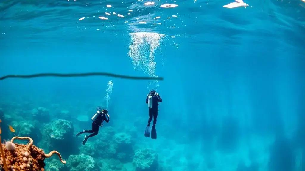 Aprofundando no Grande Buraco Azul: Explorando suas águas e segredos.