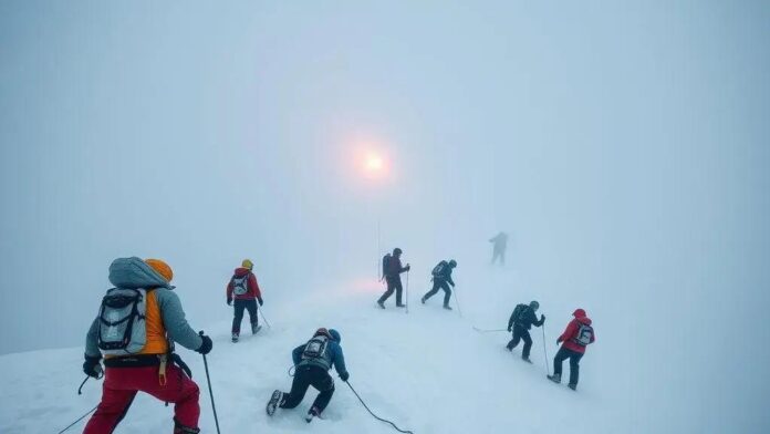 Cerca de mil pessoas são resgatadas após tempestade no Everest Cerca de mil pessoas são resgatadas após tempestade no Everest