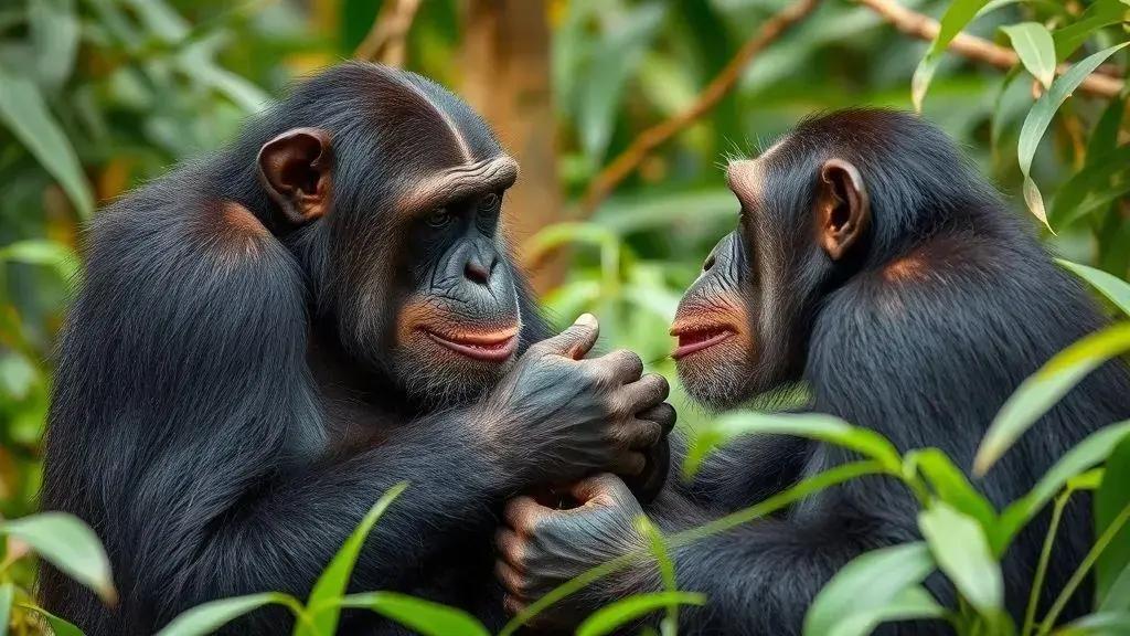 Chimpanzés: emoções e personalidade Chimpanzés: emoções e personalidade