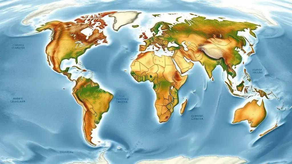 Ciclo dos supercontinentes e a distribuição geográfica dos continentes