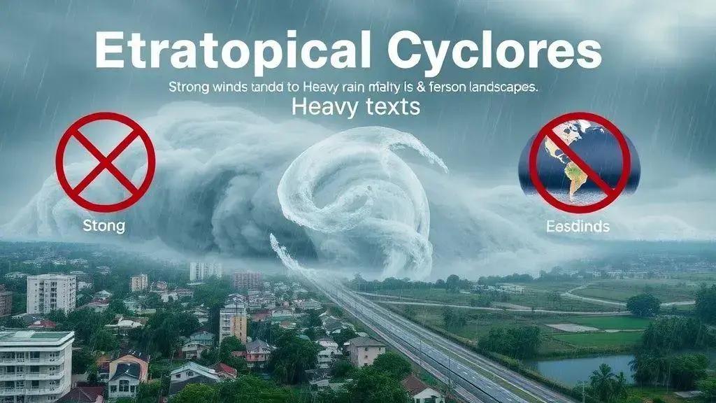 Ciclones Extratropicais e Seus Efeitos Ciclones Extratropicais e Seus Efeitos