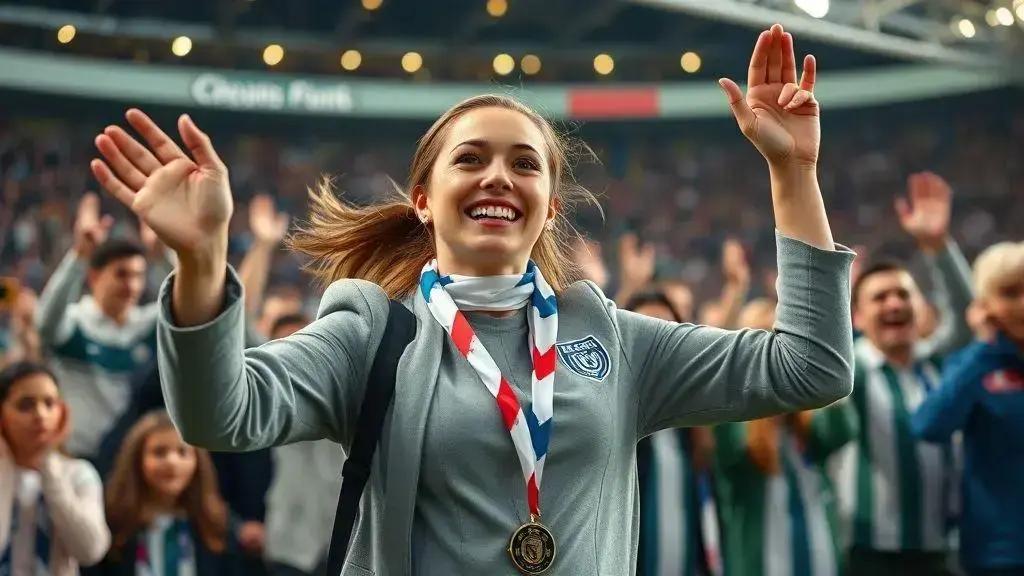 Claudia Rizzo assume o Ternana, quebrando barreiras no mundo esportivo.