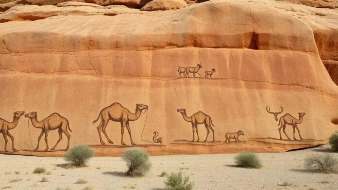 Descoberta de Gravuras Milenares na Arábia Saudita Revela Cultura Antiga Descoberta de Gravuras Milenares na Arábia Saudita Revela Cultura Antiga