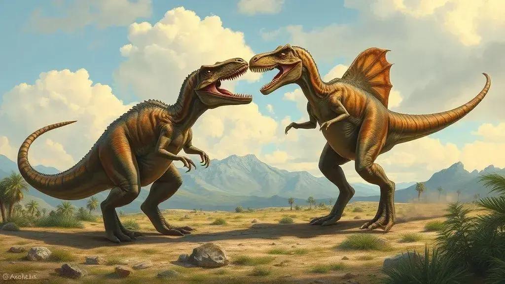 Descoberta dos Dinossauros em Duelo