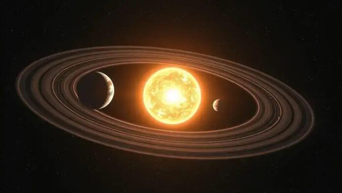 Descoberta incrível: três exoplanetas em um sistema binário desafiam teorias Descoberta incrível: três exoplanetas em um sistema binário desafiam teorias