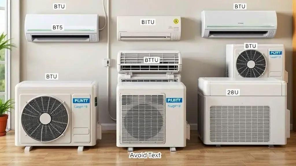 Diferença entre potências: 9000, 12000 e 18000 BTUs Diferença entre potências: 9000, 12000 e 18000 BTUs