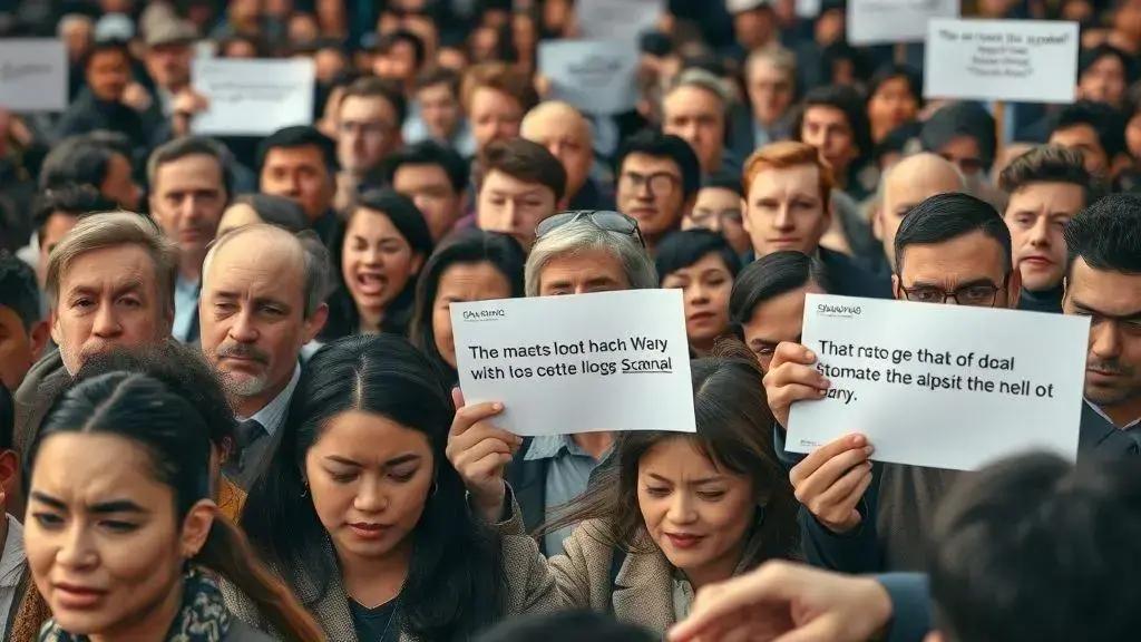 Escândalo e a opinião pública