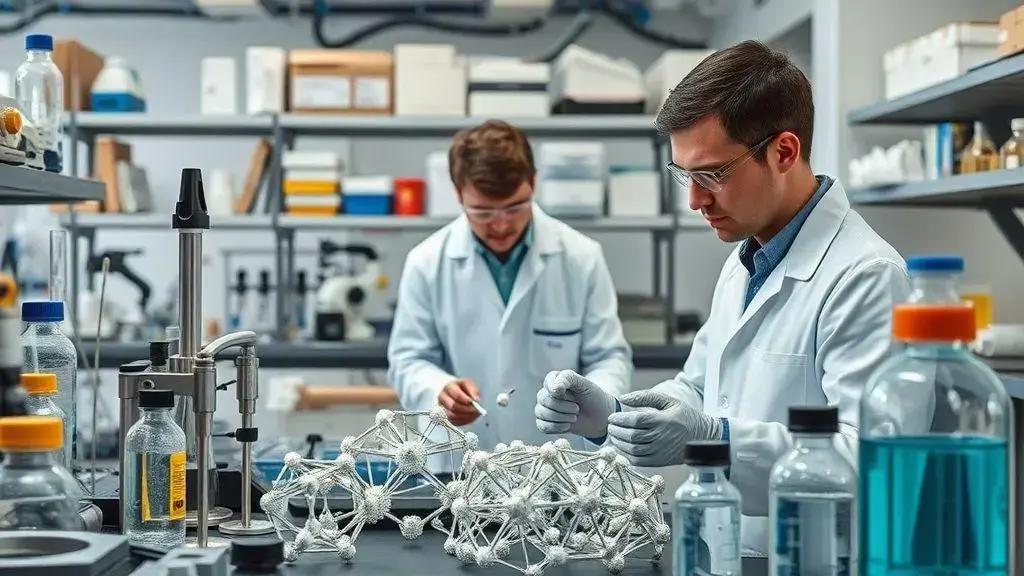 História das estruturas metal-orgânicas História das estruturas metal-orgânicas