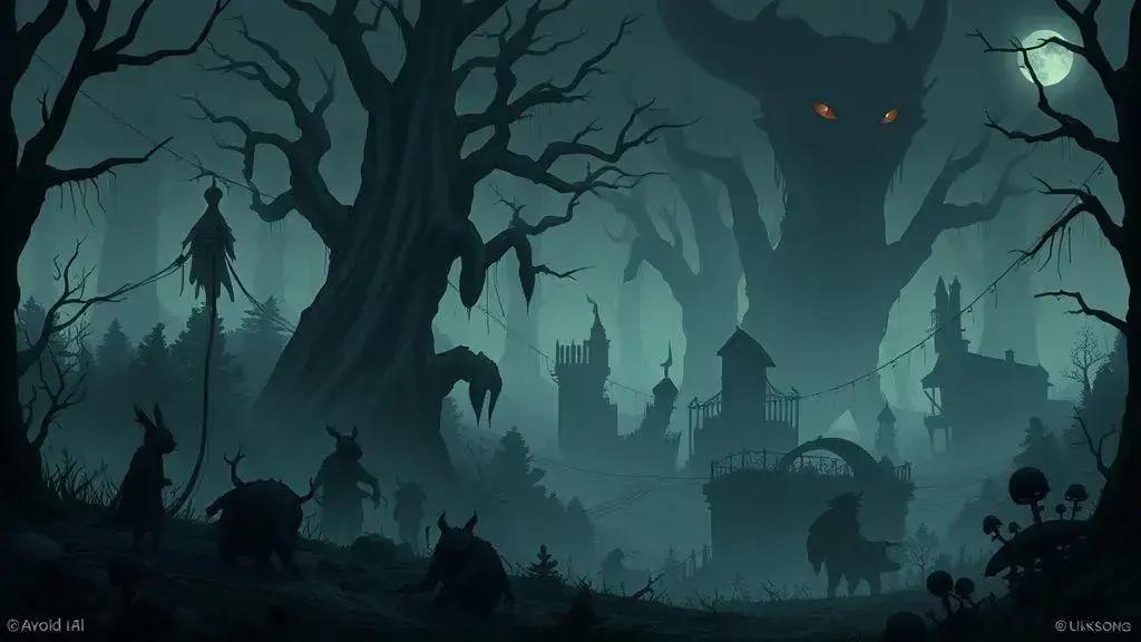 História e ambientação de Hollow Knight e Silksong História e ambientação de Hollow Knight e Silksong