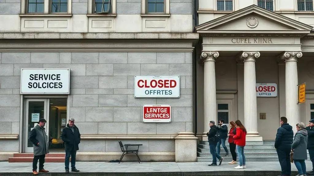 Impactos nos serviços públicos Impactos nos serviços públicos