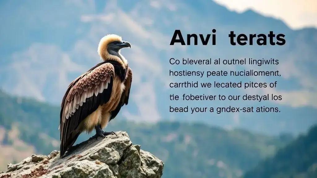 Importância da conservação dos quebrantahuesos Importância da conservação dos quebrantahuesos