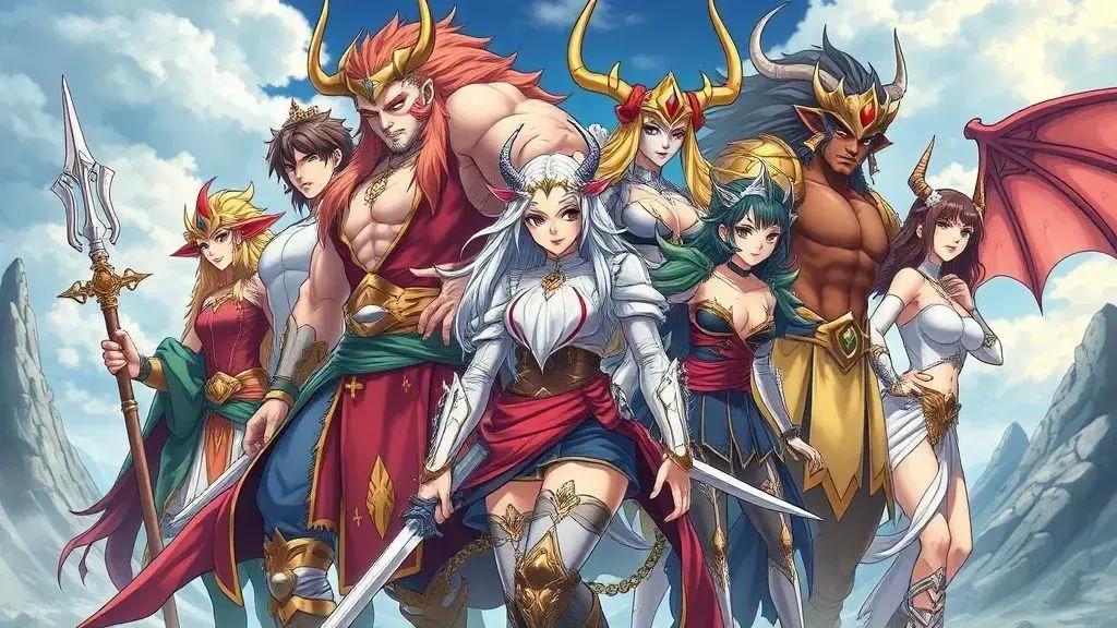 Introdução aos animes mitológicos Introdução aos animes mitológicos