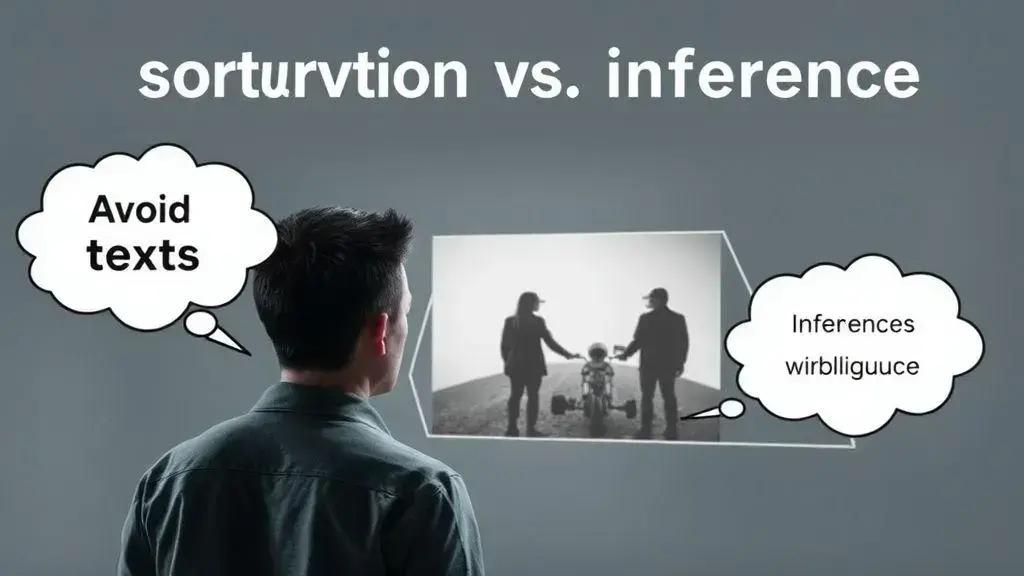 O dilema entre observação e inferência O dilema entre observação e inferência