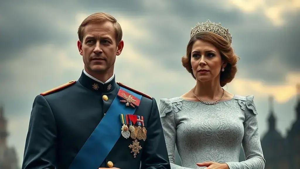 O futuro incerto da família real