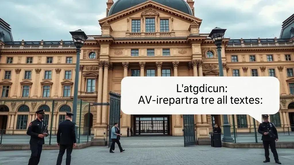 O impacto da segurança do Louvre no roubo O impacto da segurança do Louvre no roubo