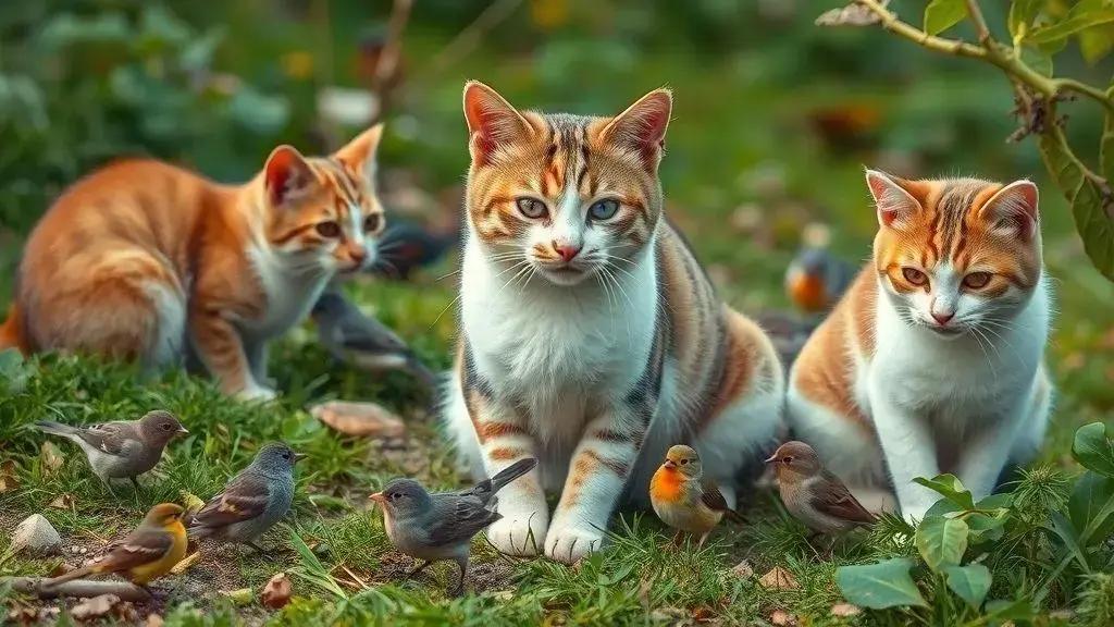 O impacto dos gatos na fauna local O impacto dos gatos na fauna local