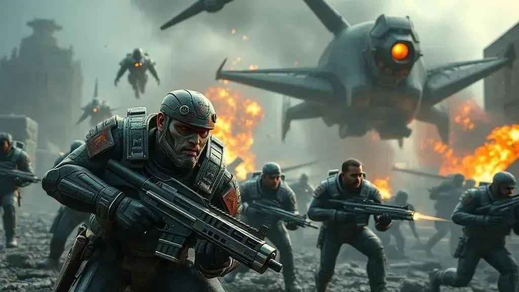 Os melhores jogos da franquia Gears of War Os melhores jogos da franquia Gears of War