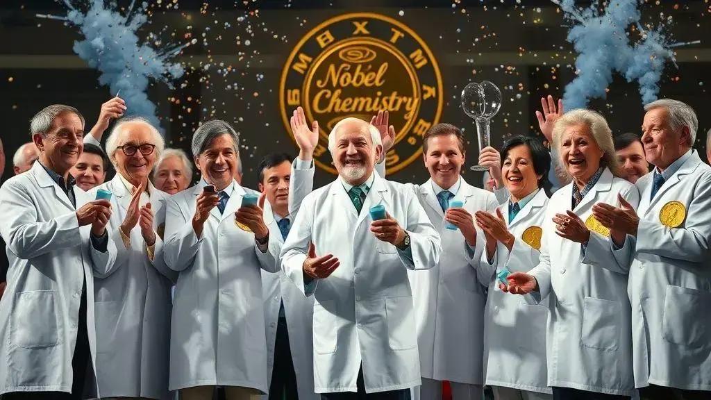 Os vencedores do Prêmio Nobel de Química 2025 Os vencedores do Prêmio Nobel de Química 2025