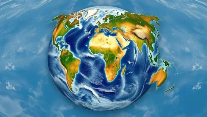 Por que os continentes estão concentrados em apenas um lado da Terra?