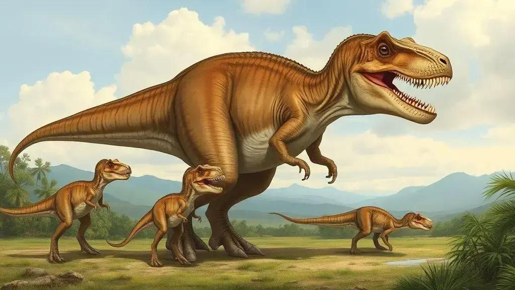 Reavaliação do crescimento dos tiranossauros