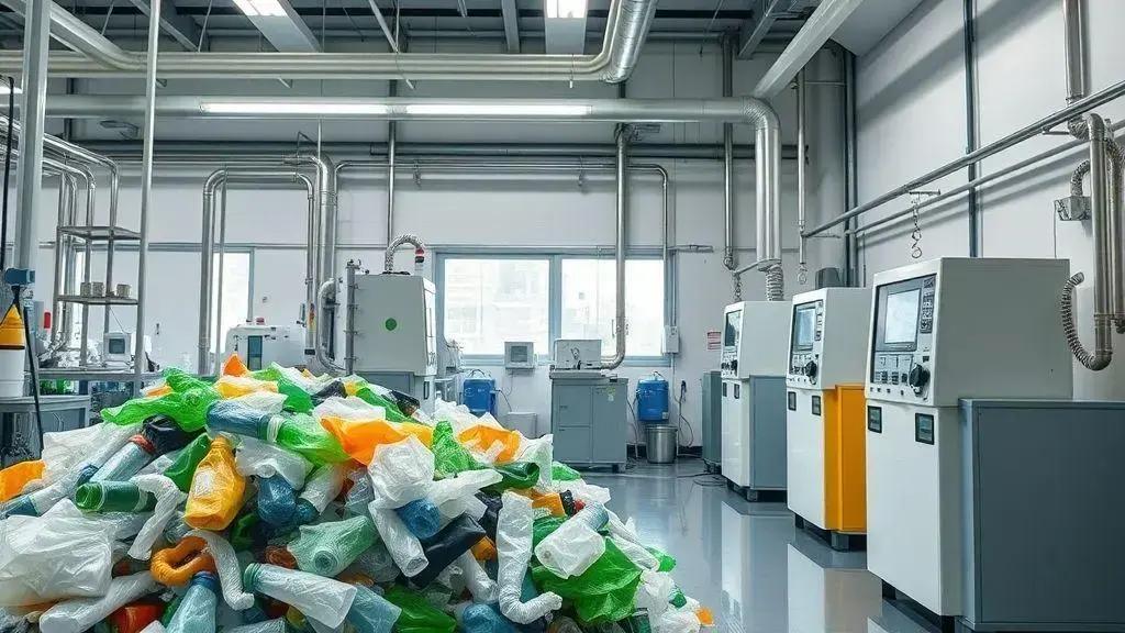 Técnica traz nova esperança para reciclagem de plásticos difíceis