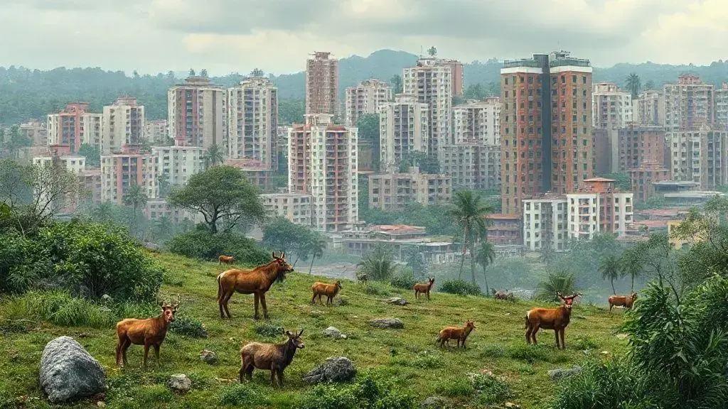 A decadência da vida selvagem A decadência da vida selvagem