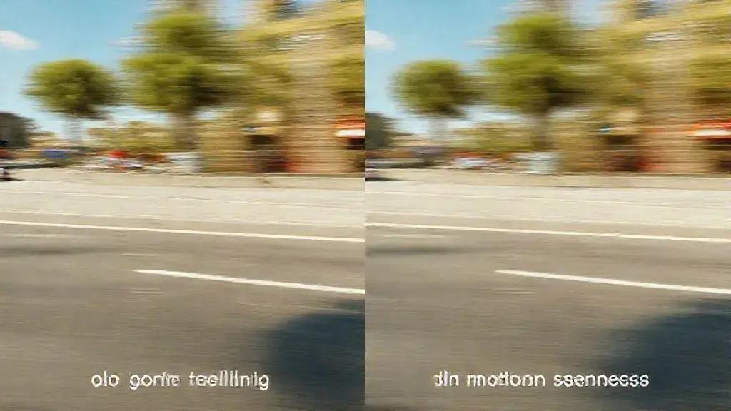 Como o motion handling influencia a qualidade da imagem Como o motion handling influencia a qualidade da imagem