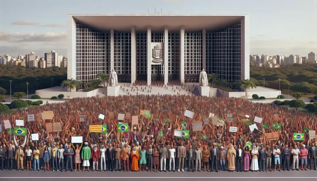 Evidências e apoio ao STF no contexto atual Evidências e apoio ao STF no contexto atual