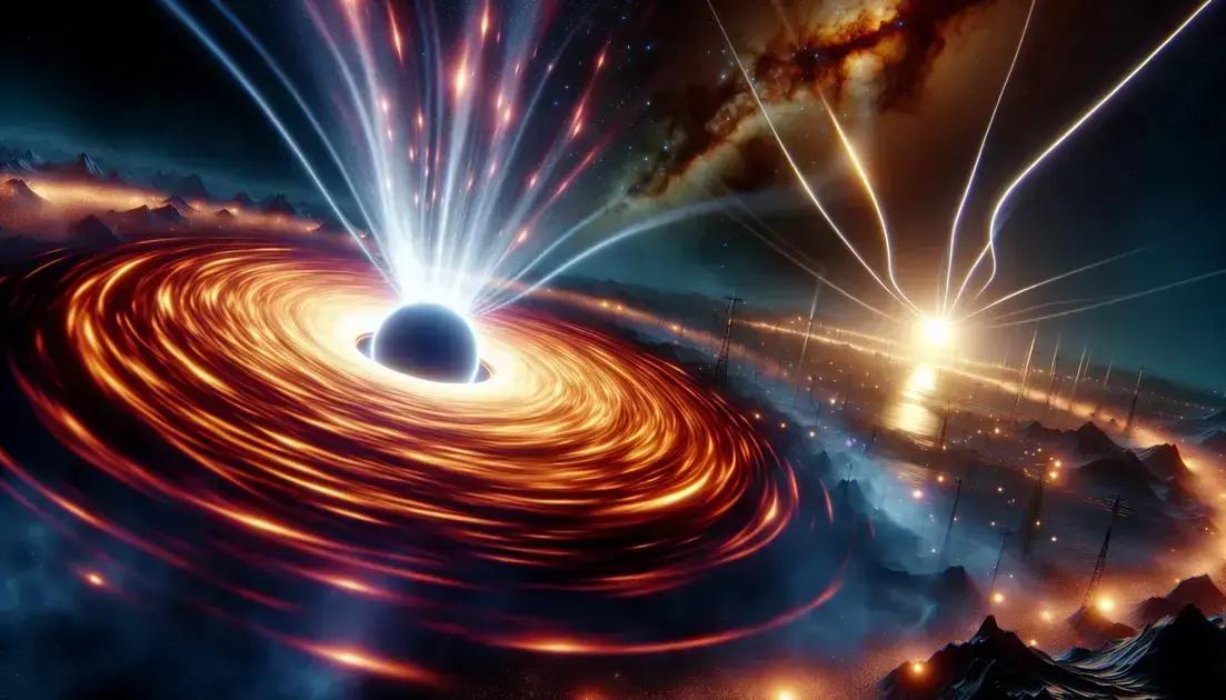 Como os buracos negros podem crescer e impactar seu entorno? Como os buracos negros podem crescer e impactar seu entorno?