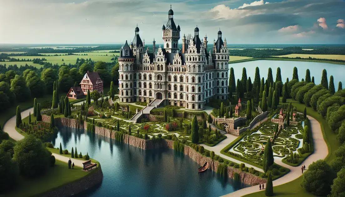 Castelo construído de trás para frente na Alemanha