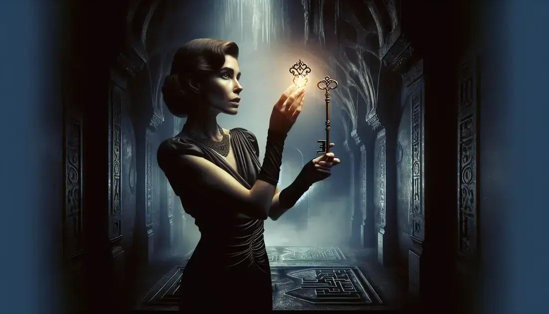 o papel de Ilsa e a chave misteriosa o papel de Ilsa e a chave misteriosa