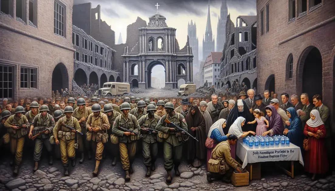 O avanço das tropas americanas e os confrontos em Nuremberg O avanço das tropas americanas e os confrontos em Nuremberg - Segunda Guerra Mundial