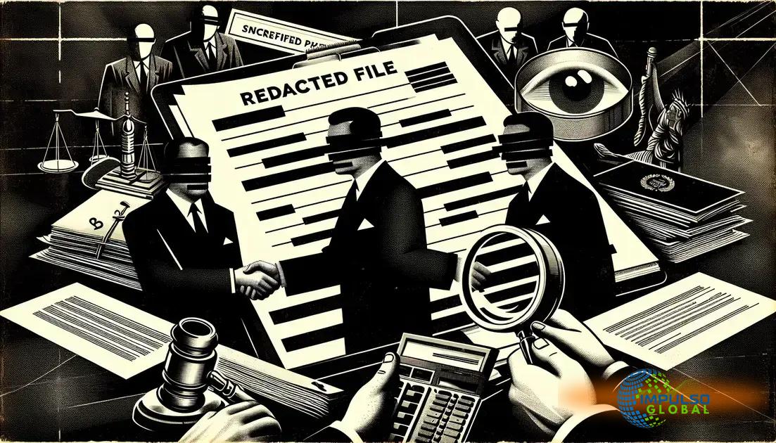 Que envolve censura, diplomacia e espionagem legal