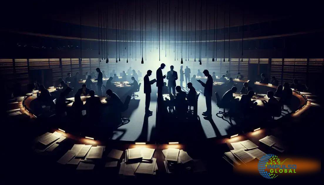 Movimentação jurídica e legislativa real acontecendo nos bastidores