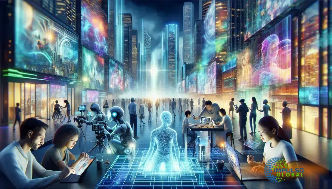 O futuro da criação de vídeos com inteligência artificial O futuro da criação de vídeos com inteligência artificial