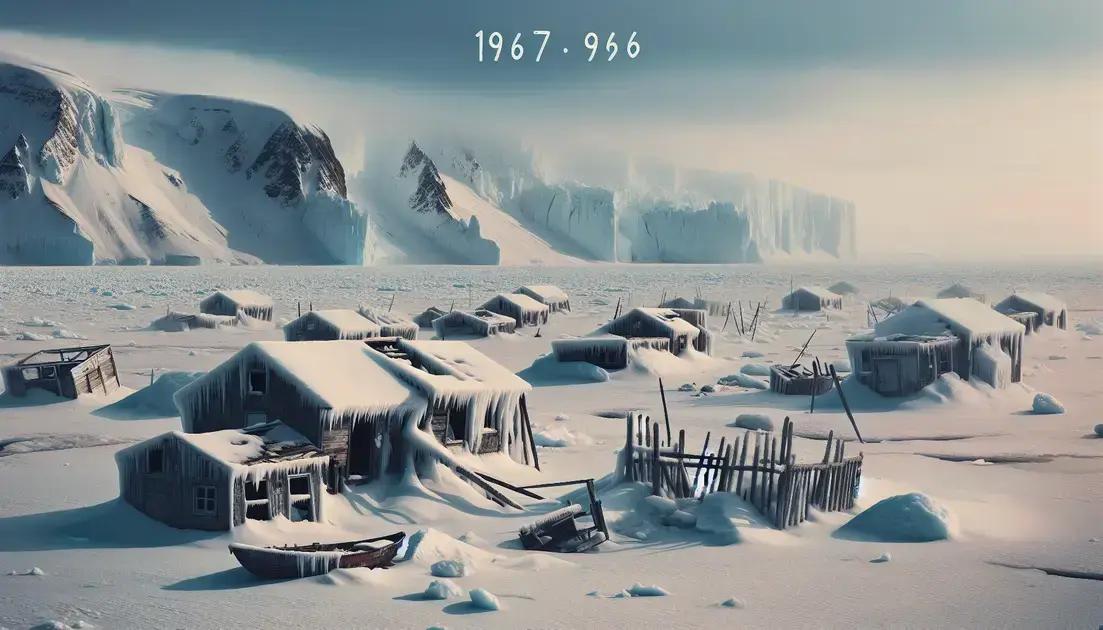 O abandono da base em 1967