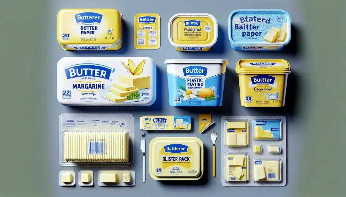 Técnicas de embalagem da margarina Técnicas de embalagem da margarina