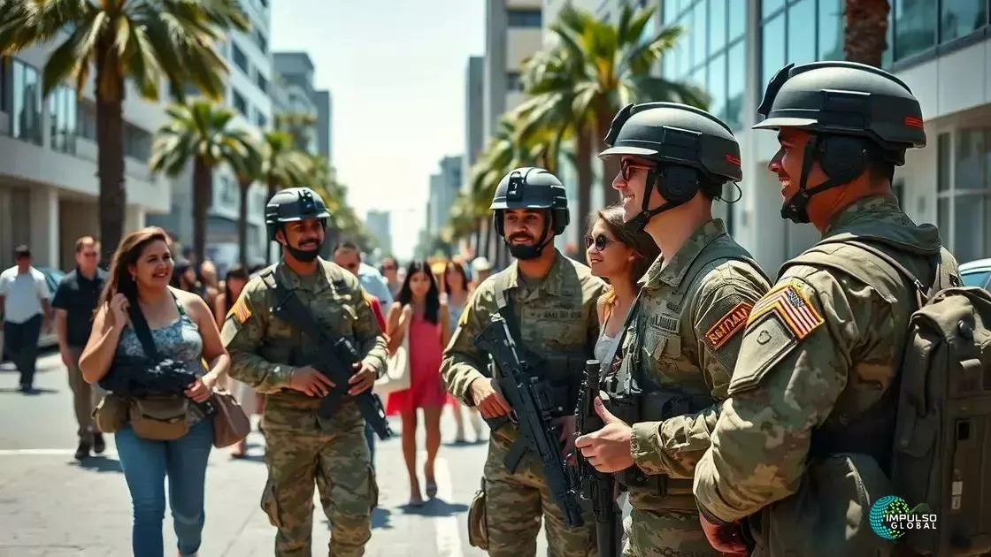 A chegada da Guarda Nacional: Quantidade e missões A chegada da Guarda Nacional: Quantidade e missões