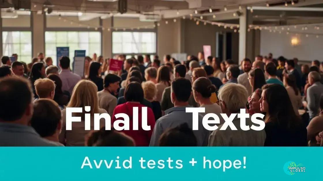 A mensagem final e a arrecadação de fundos A mensagem final e a arrecadação de fundos