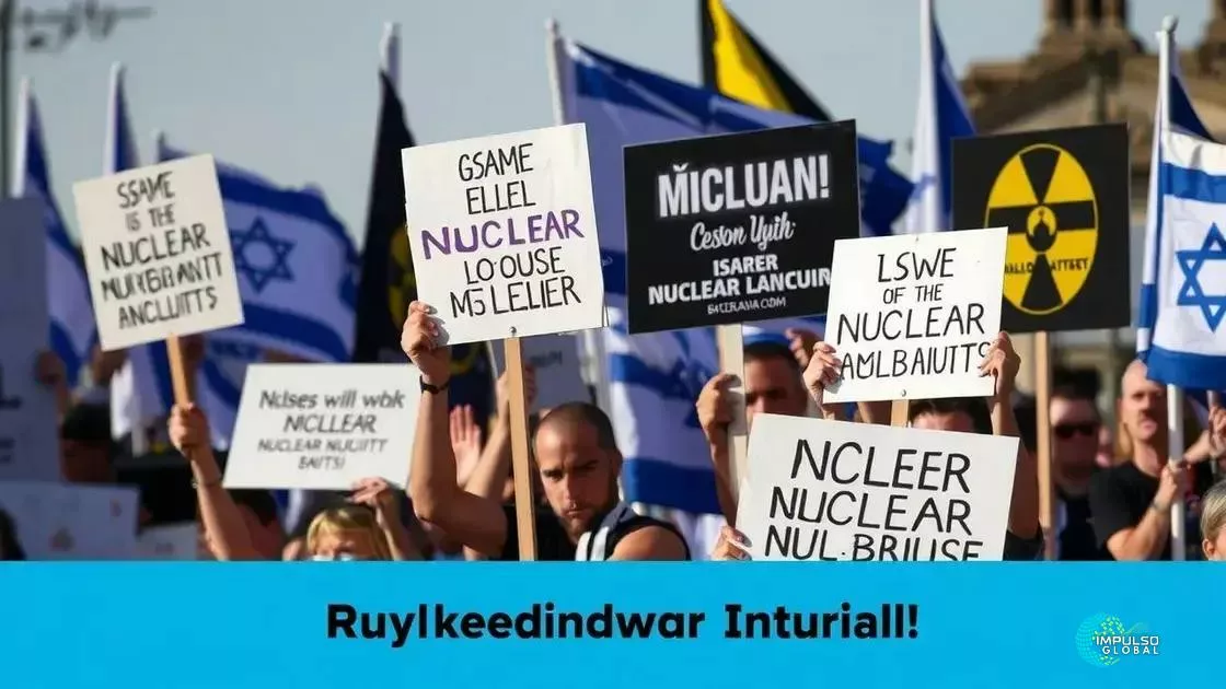 As críticas à ambiguidade nuclear de Israel As críticas à ambiguidade nuclear de Israel