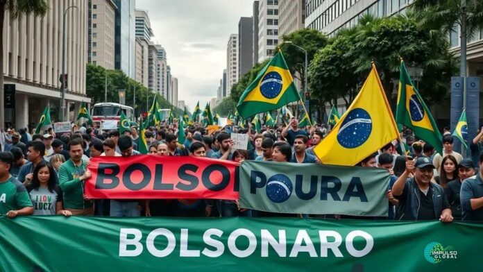 Bolsonaro mobiliza apoiadores na Paulista e desafia o STF