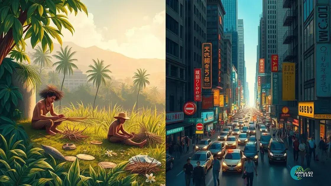 Estudo comparativo entre populações indígenas e industrializadas Estudo comparativo entre populações indígenas e industrializadas