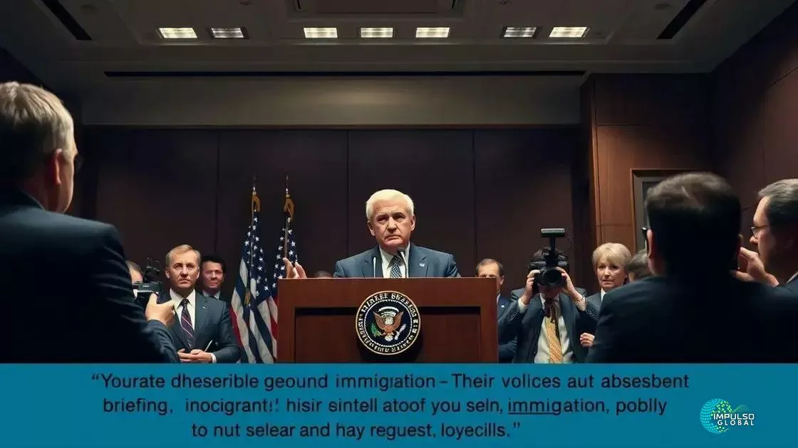 Governo Trump e postura sobre imigração Governo Trump e postura sobre imigração