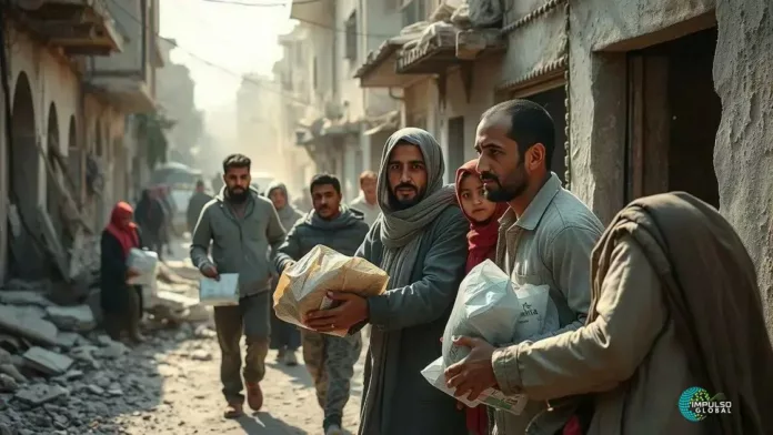 Israel abre fogo e deixa 50 mortos perto de centro humanitário na Faixa de Gaza Israel abre fogo e deixa 50 mortos perto de centro humanitário na Faixa de Gaza