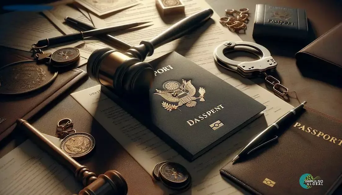 Medidas de bloqueio de bens e passaportes