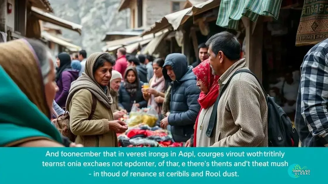 Mudanças na vida local por conta do turismo