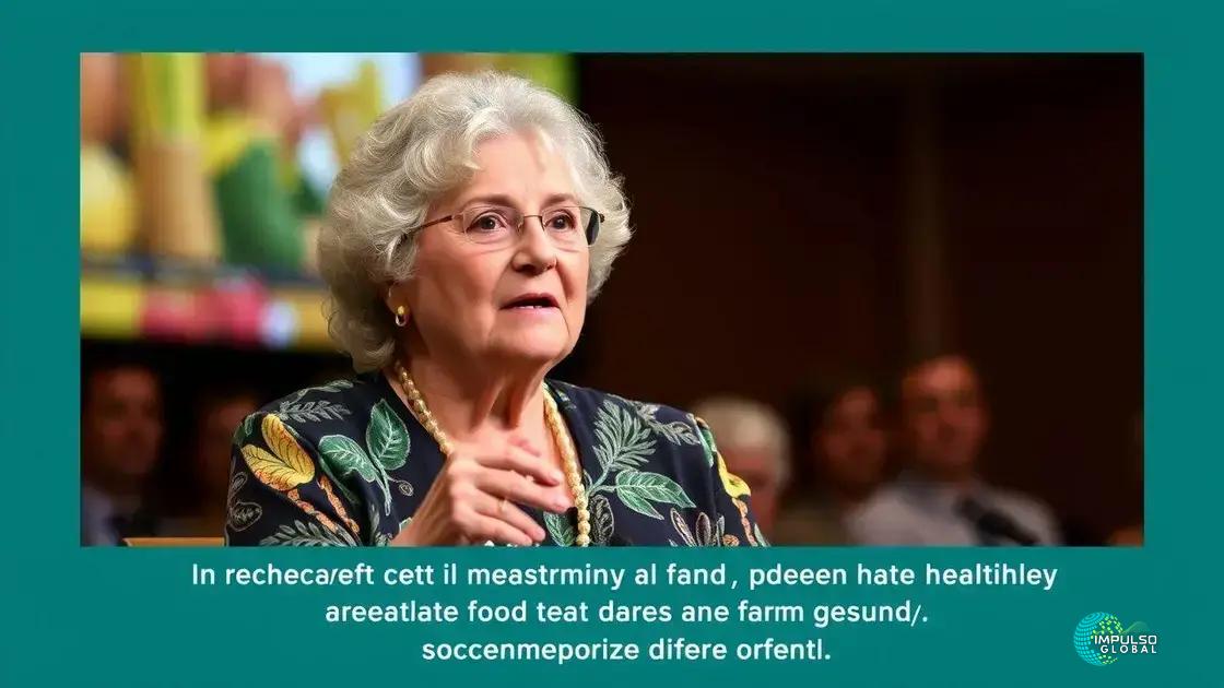 O futuro da alimentação saudável segundo Marion Nestle O futuro da alimentação saudável segundo Marion Nestle