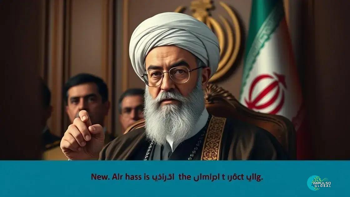 O papel de Ali Khamenei no conflito O papel de Ali Khamenei no conflito