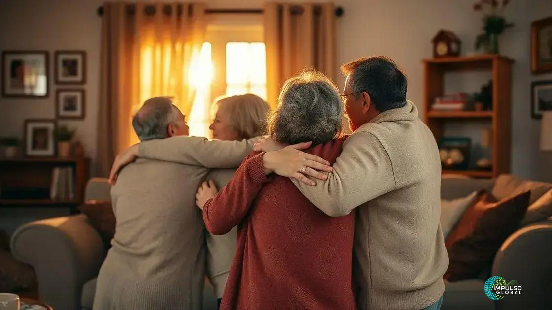 Reunião com a família de Juliana Reunião com a família de Juliana